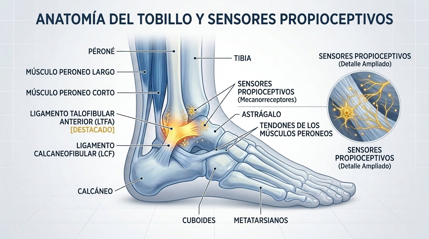 anatomia de tobillo